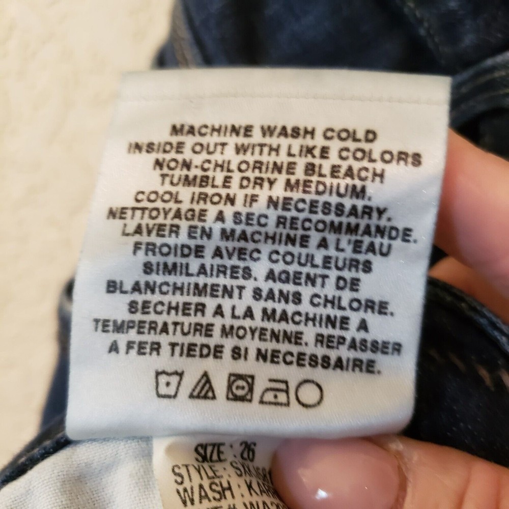 Joe's Jeans Karrie Wash Provocateur Sz 26 Distressed - Picture 5 of 9